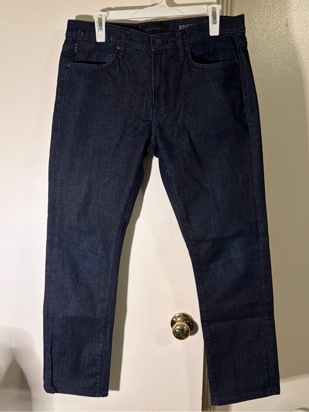 John Varvatos Slim Straight Dark Indigo Jeans